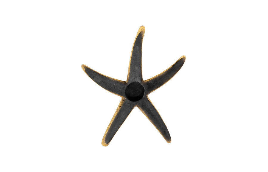 GOLD STARFISH WALL DECOR | SET OF 4