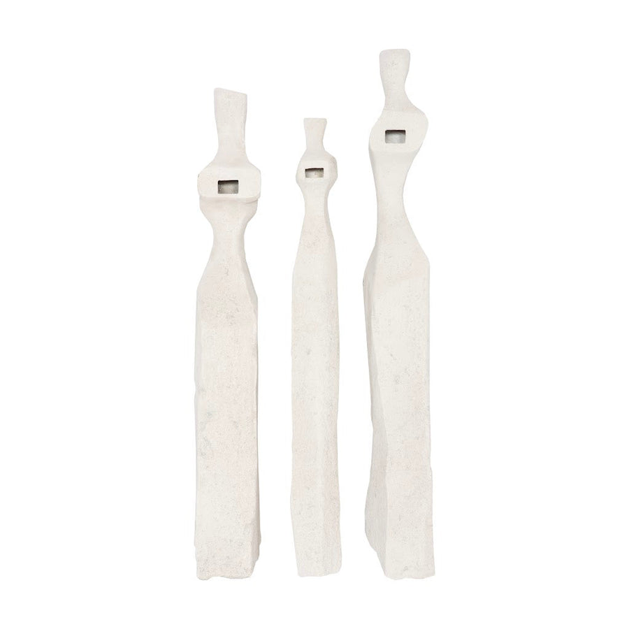 CAST WOMEN ROMAN STONE WALL ART | SET OF 3
