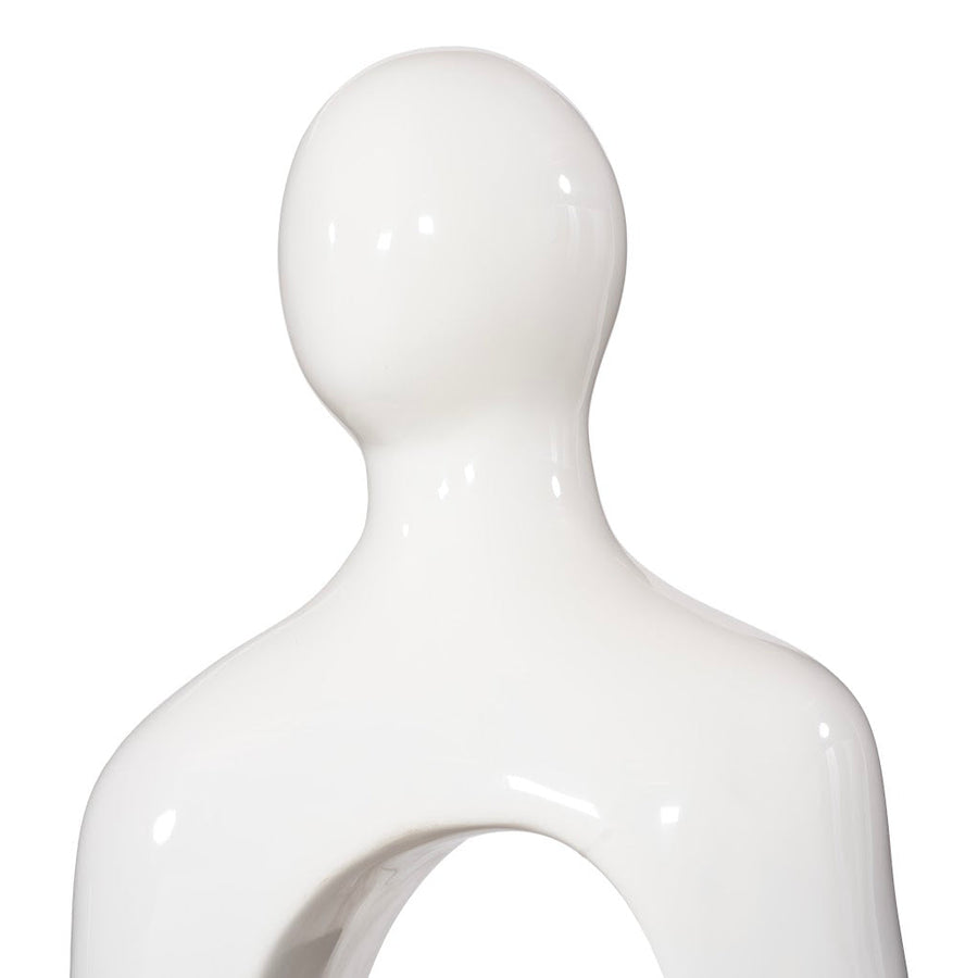 BUDDHA SEATED GEL COAT SCULPTURE