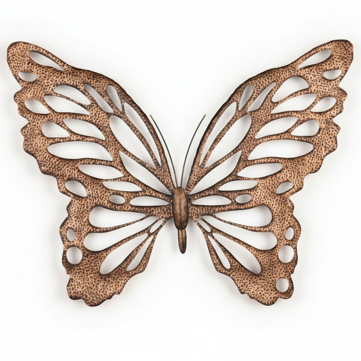 COPPER BUTTERFLY WALL DECOR