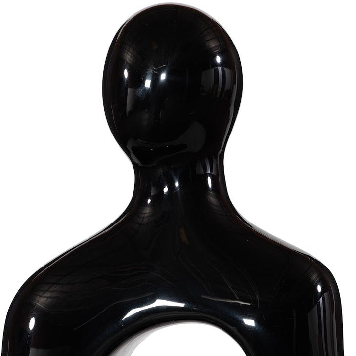 BUDDHA SEATED GEL COAT SCULPTURE