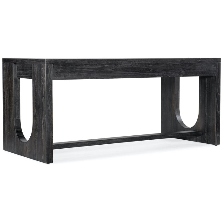 LIAM RUSTIC BLACK WRITING DESK