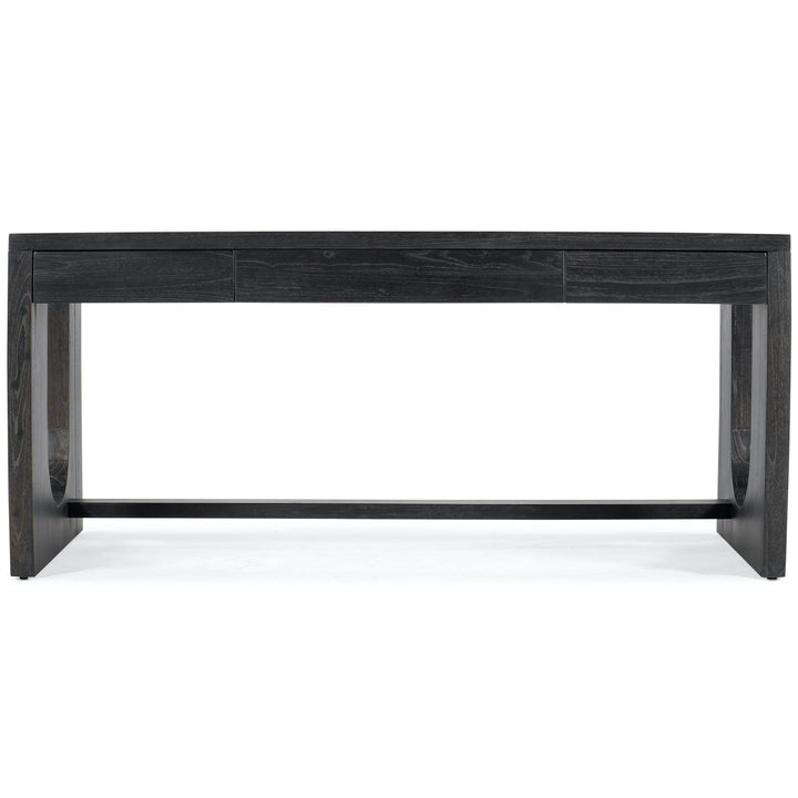 LIAM RUSTIC BLACK WRITING DESK