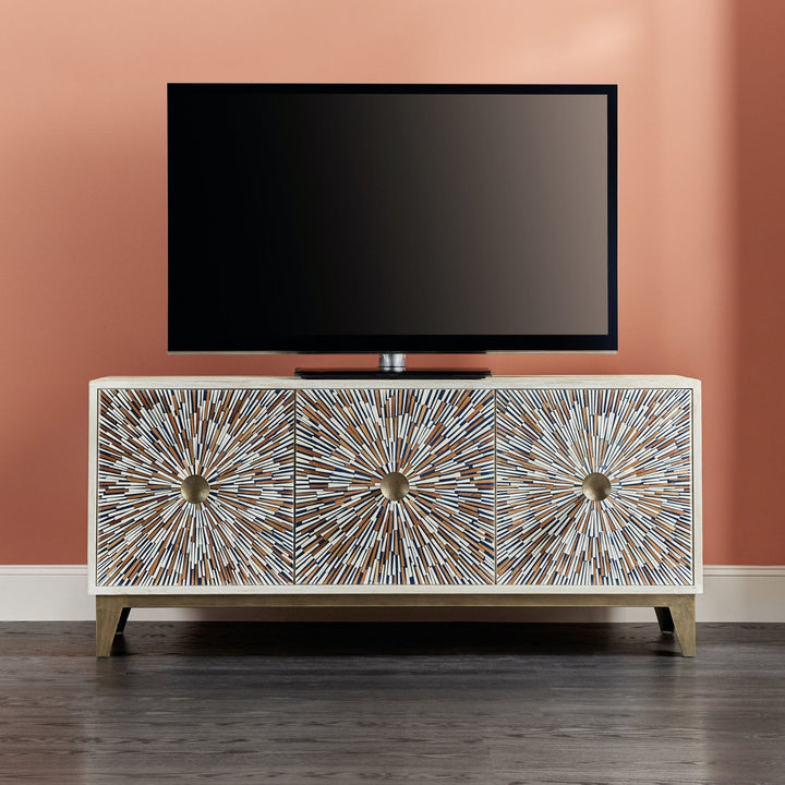 LIBERTY MOSAIC BONE INLAY CONSOLE