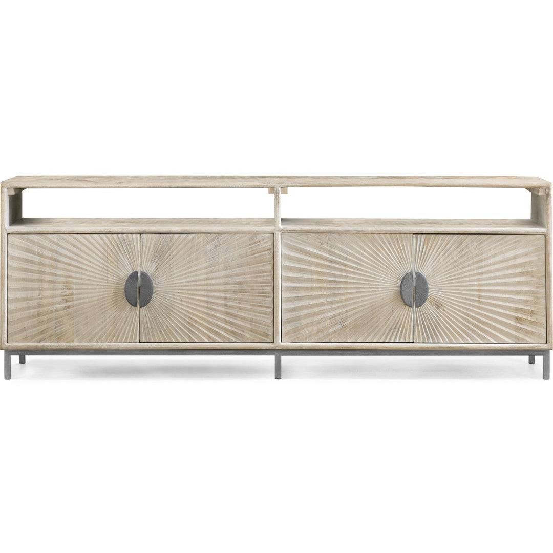 LIMA WHITE WASH MEDIA CONSOLE