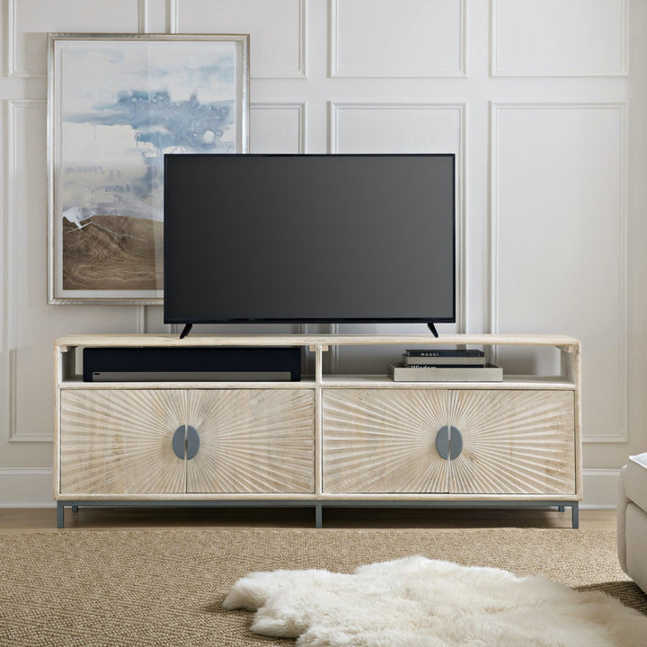 LIMA WHITE WASH MEDIA CONSOLE