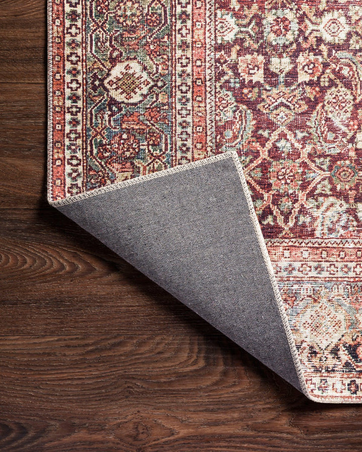 LINLEY VINTAGE PRINT FLAT RUG: CINNAMON