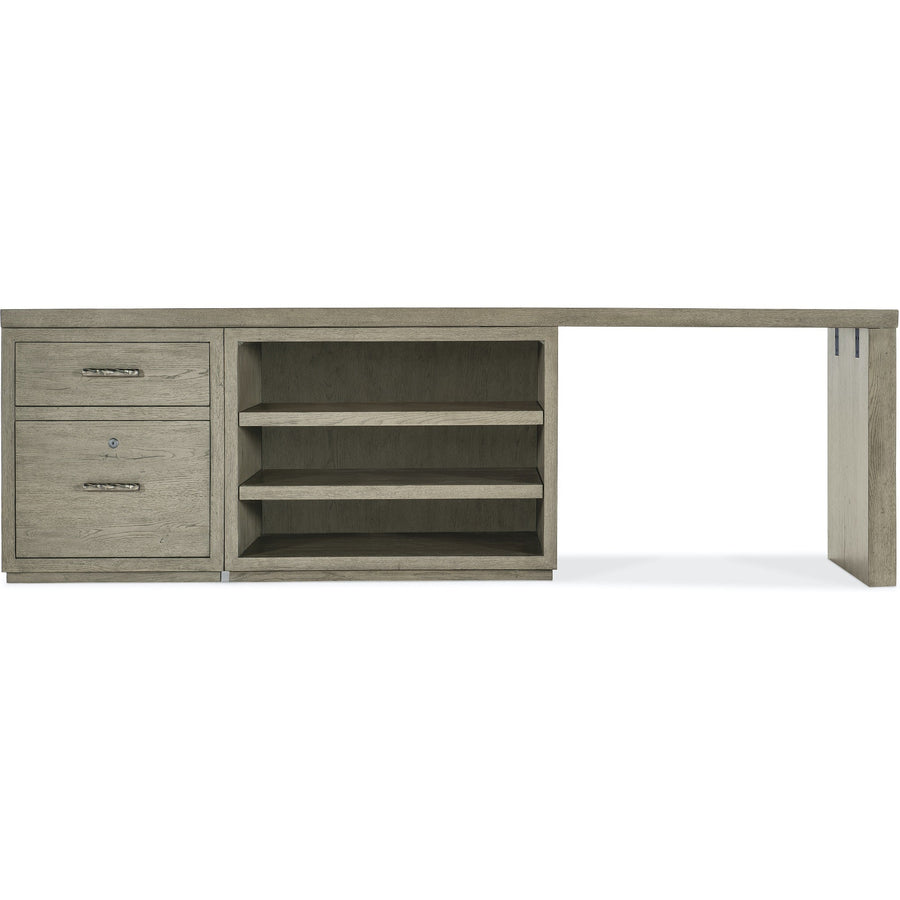 LINVILLE FALLS 96" OPEN LEG DESK - CREDENZA