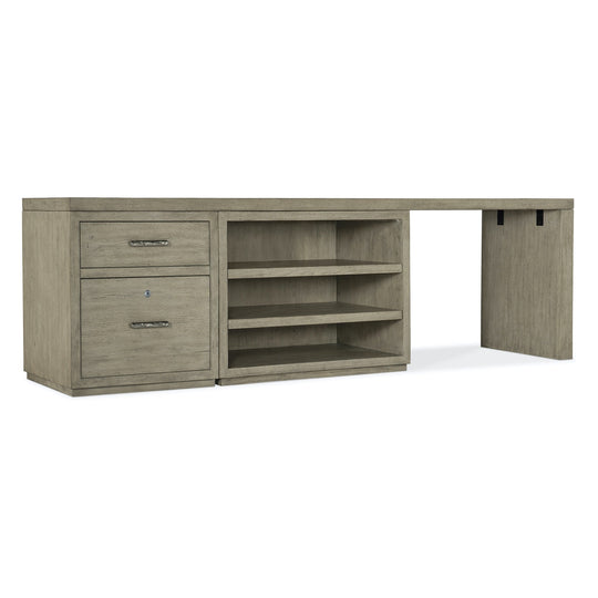 LINVILLE FALLS 96" OPEN LEG DESK - CREDENZA