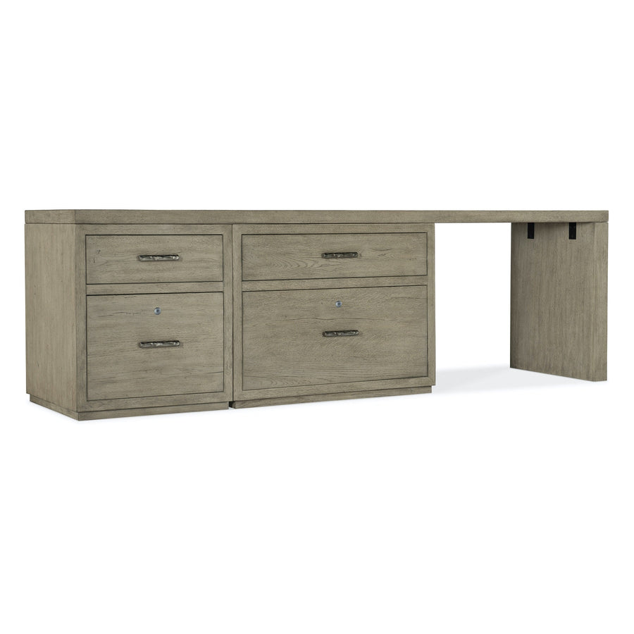 LINVILLE FALLS 96" OPEN LEG DESK - CREDENZA