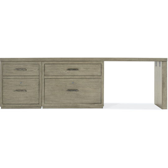 LINVILLE FALLS 96" OPEN LEG DESK - CREDENZA