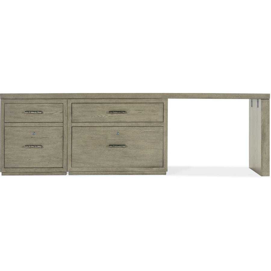 LINVILLE FALLS 96" OPEN LEG DESK - CREDENZA