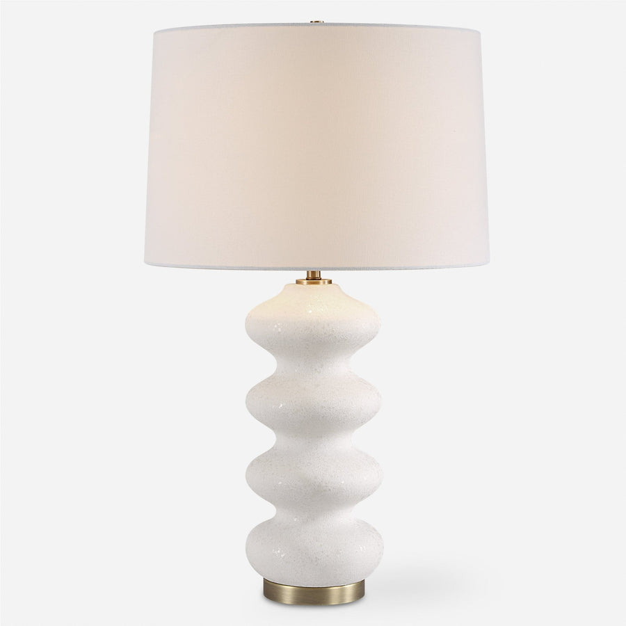 LIORA WHITE POCELAIN TABLE LAMP