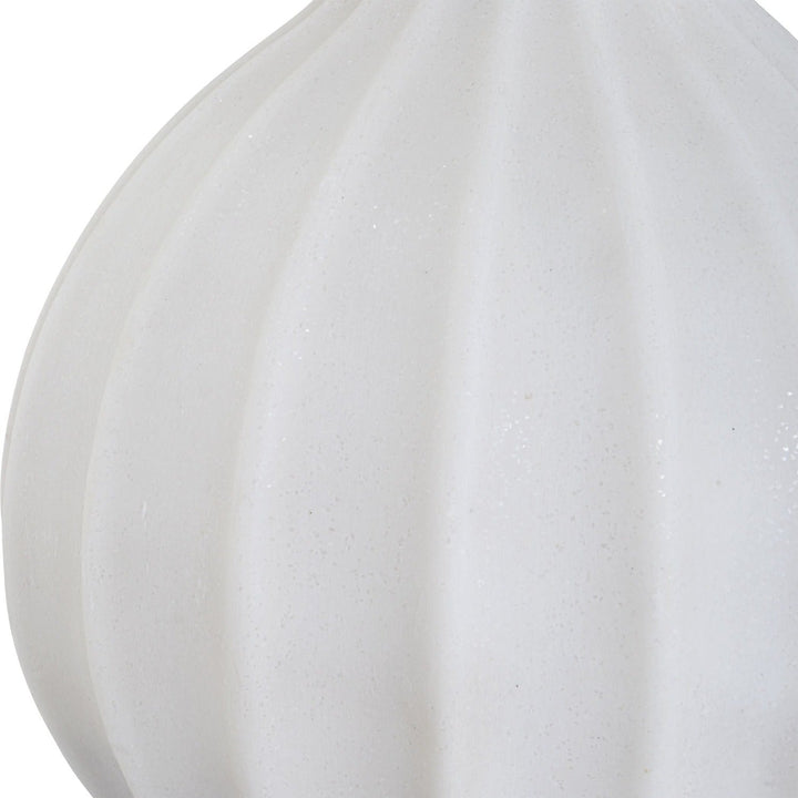 LISLE WHITE MARBLE TABLE LAMP