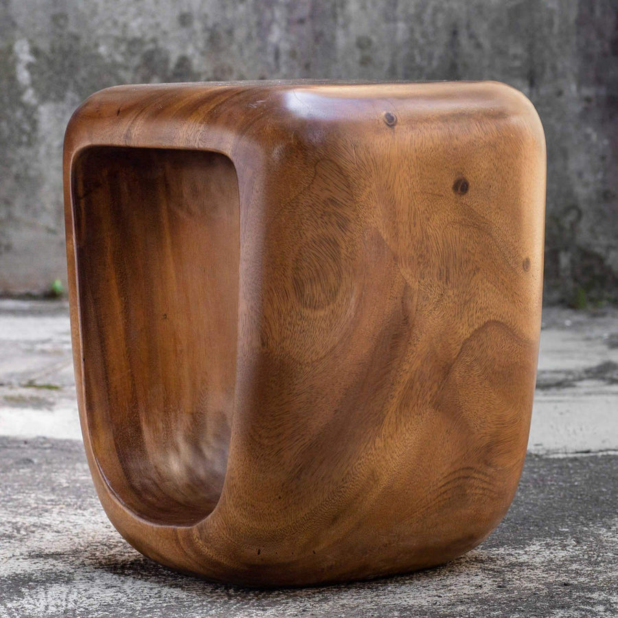 LOOPHOLE ACCENT STOOL