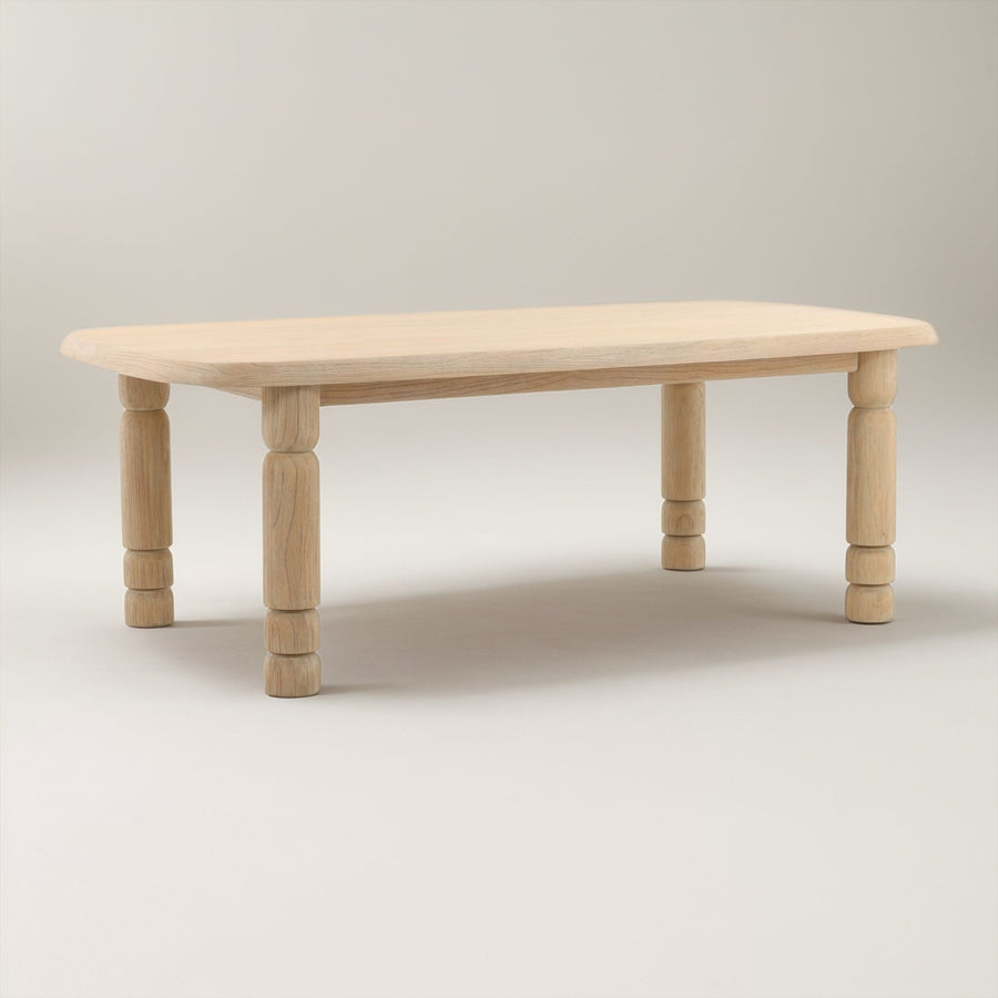 LOUISA LIGHT NATURAL WOOD DINING TABLE