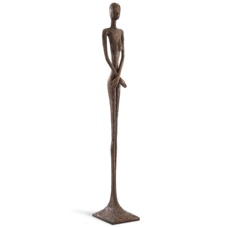 LOYD & LOTTIE FLOOR SCULPTURES: BRONZE