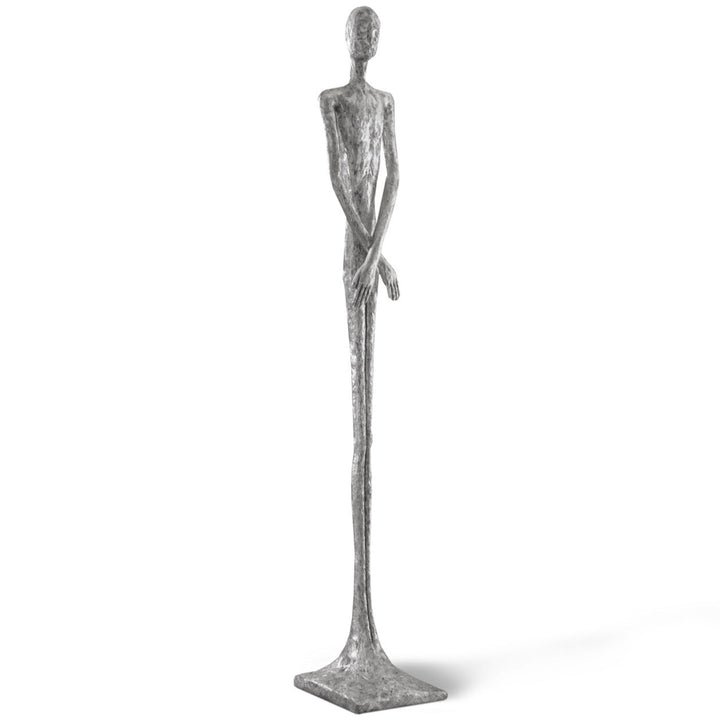 LOYD & LOTTIE FLOOR SCULPTURES: SILVER