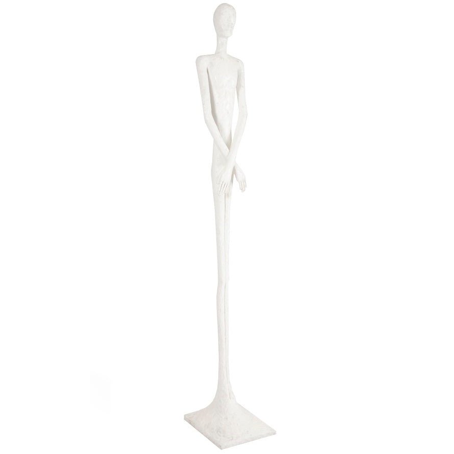 LOYD & LOTTIE GEL COAT WHITE FLOOR SCULPTURES