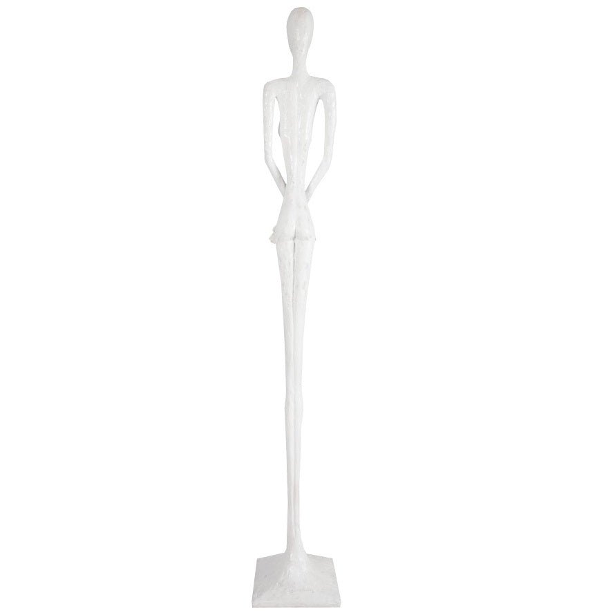 LOYD & LOTTIE GEL COAT WHITE FLOOR SCULPTURES