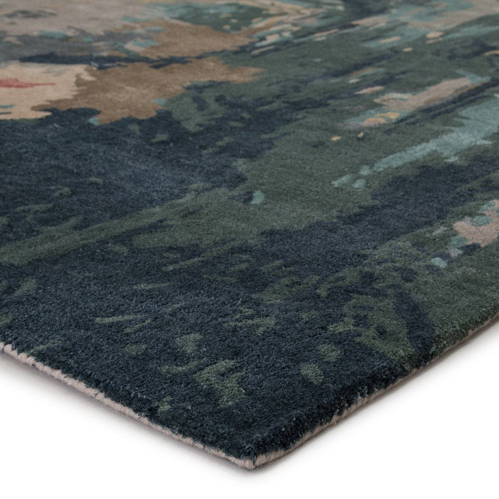 LUELLA WOOL + VISCOSE RUG: FOREST MULTI