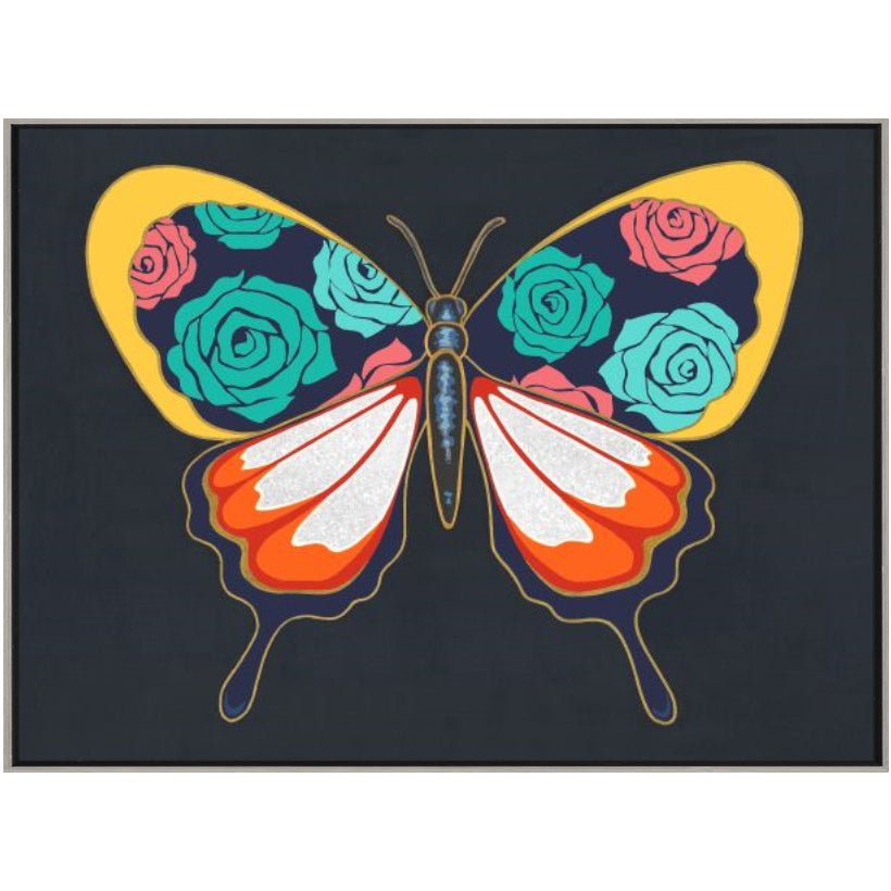 "LUXE BUTTERFLY II" CANVAS ART