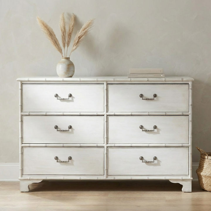 CHARLESTON DRESSER: WHITE HERON