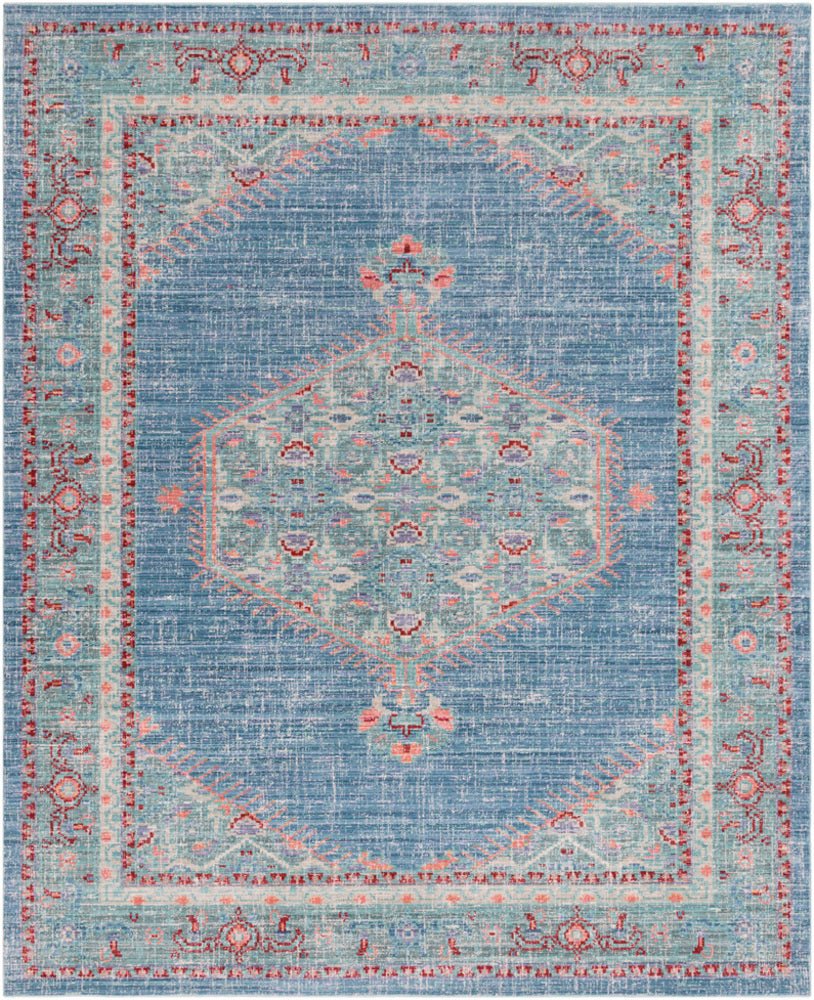 MADELYN RUG: BLUE, MULTI