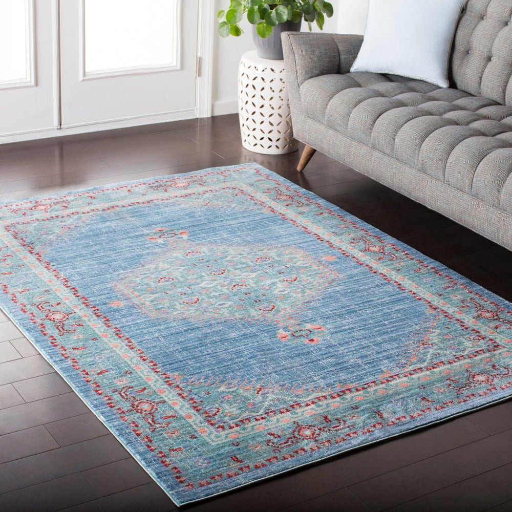 MADELYN RUG: BLUE, MULTI