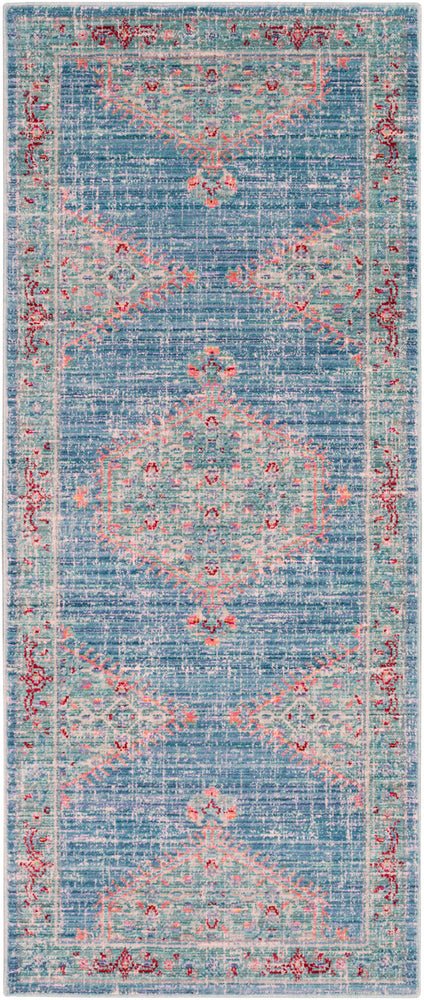 MADELYN RUG: BLUE, MULTI