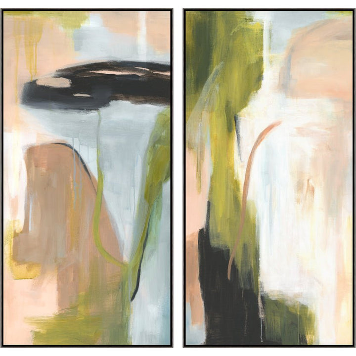 "MAJESTIC FIELD" CANVAS ART DIPTYCH