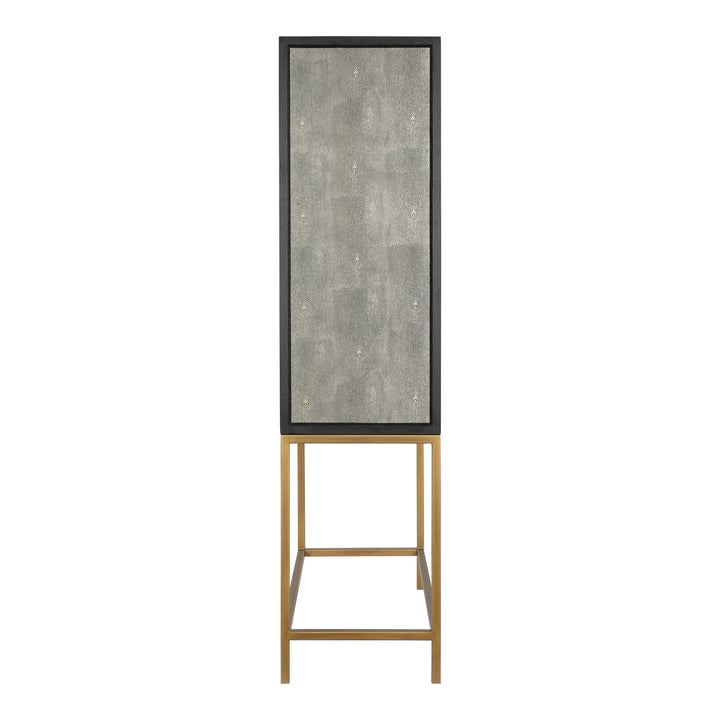 MAKO SHAGREEN TALL BAR CABINET