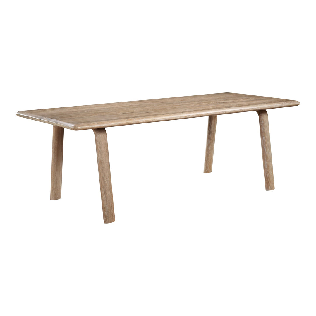 MALIBU WHITE OAK DINING TABLE0BeigeBC - 1046 - 18