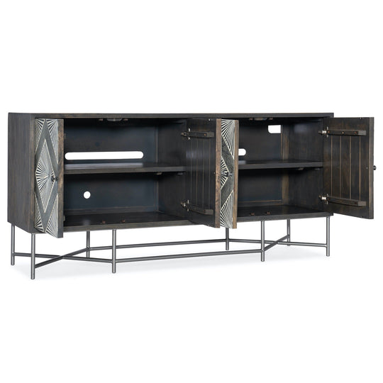 MALIN BONE INLAY MEDIA CONSOLE CREDENZA