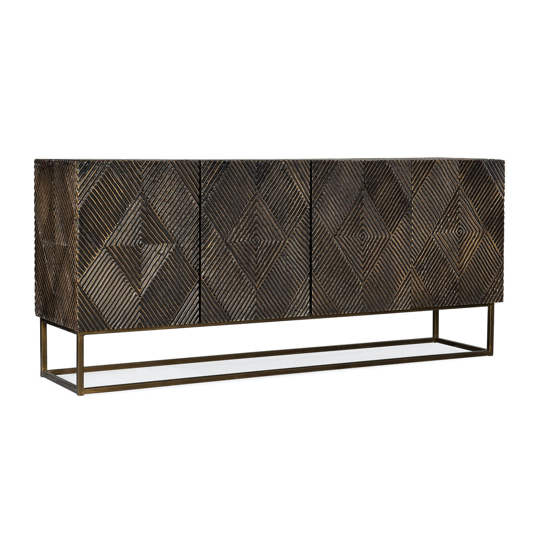 MARCELLUS 4 DOOR CONSOLE CREDENZA