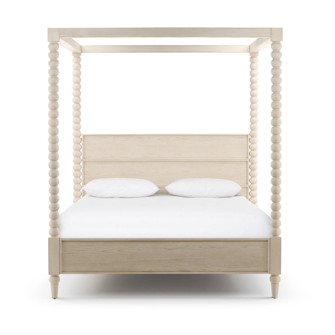 MARCIE BEADED WOOD POSTER BED