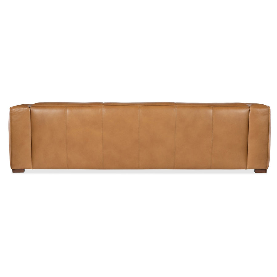 MARIA ZEN CARAMEL LEATHER 3 - SEAT SOFA