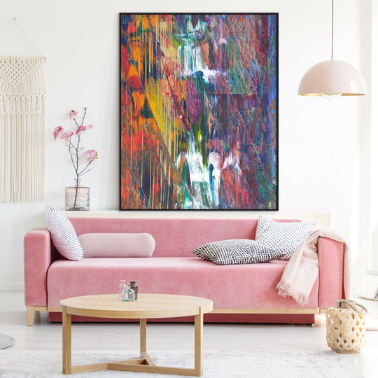 "MATTHEW PLAYFUL ABSTRACT" CANVAS ART