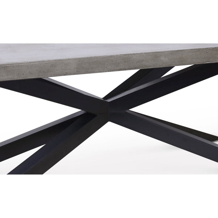 MAXIM CONCRETE 94.5" DINING TABLE