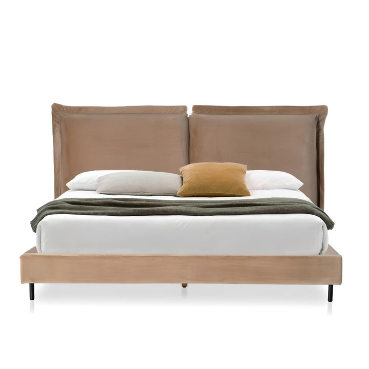 MEADOW VELVET UPHOLSTERED BED