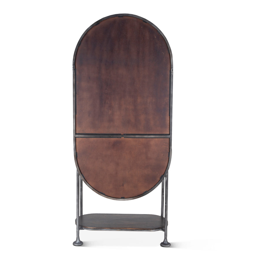 MELBOURNE INDUSTRIAL IRON BAR CABINET