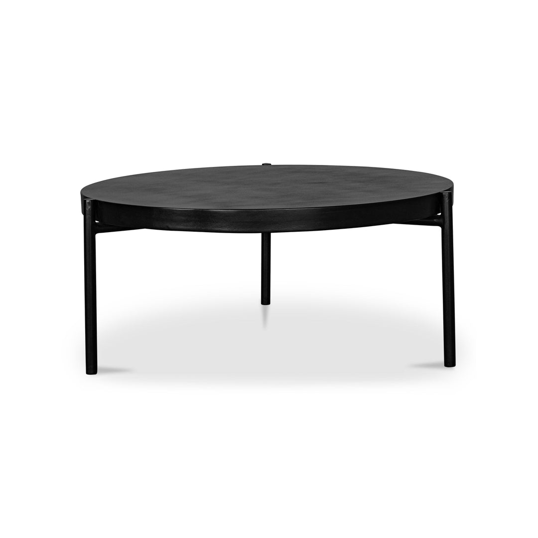 MENDEZ BLACK CONCRETE COFFEE TABLE