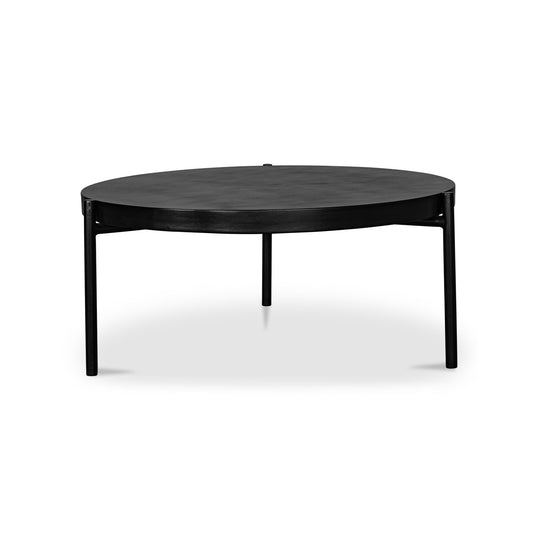 MENDEZ BLACK CONCRETE COFFEE TABLE