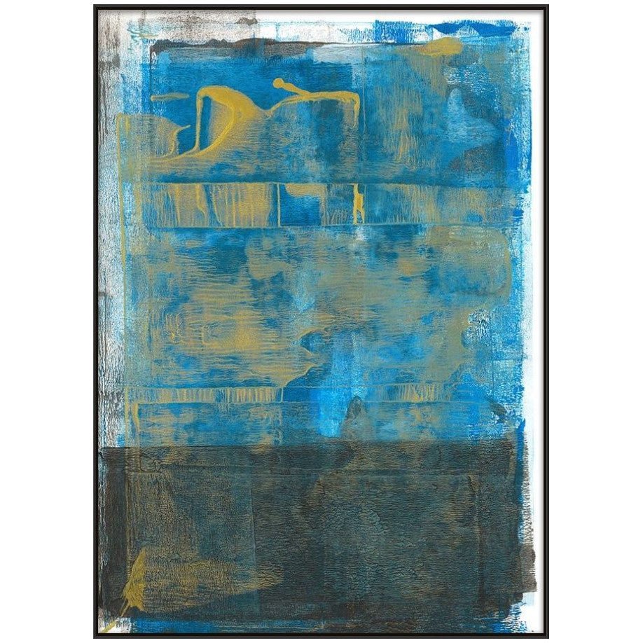 "MERCURIAL BLUE" CANVAS ART