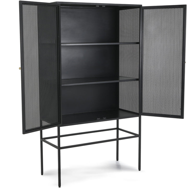 MESH METAL INDUSTRIAL CABINET