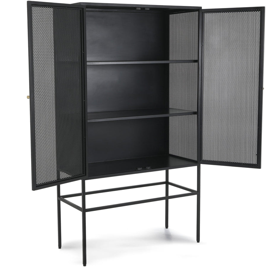 MESH METAL INDUSTRIAL CABINET