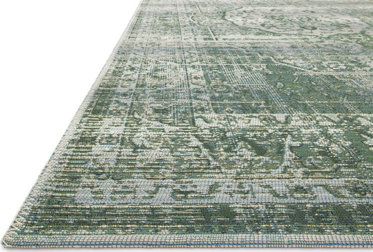 MIKA 06 INDOOR - OUTDOOR RUG: GREEN, MIST