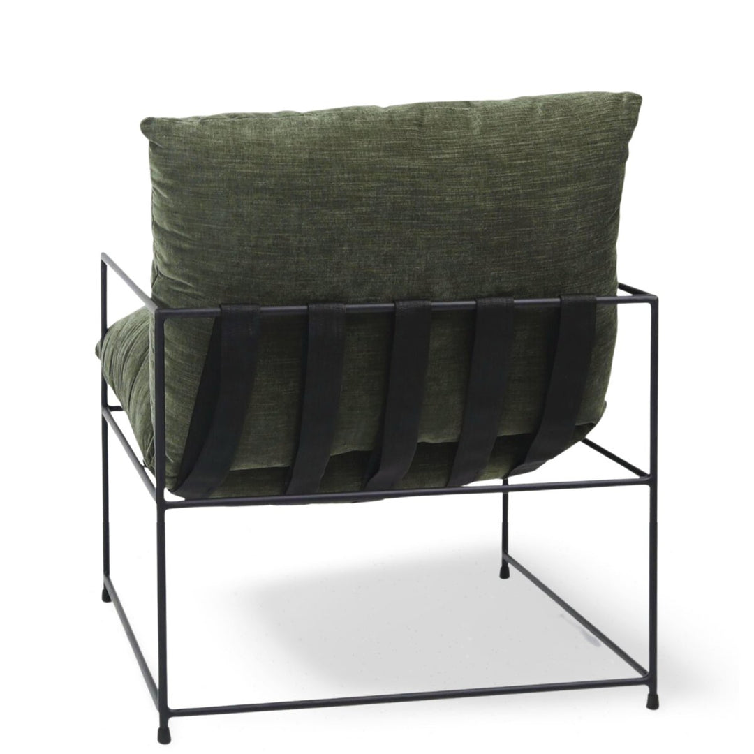 MIKEY CHAIR: FERN GREEN VELVET