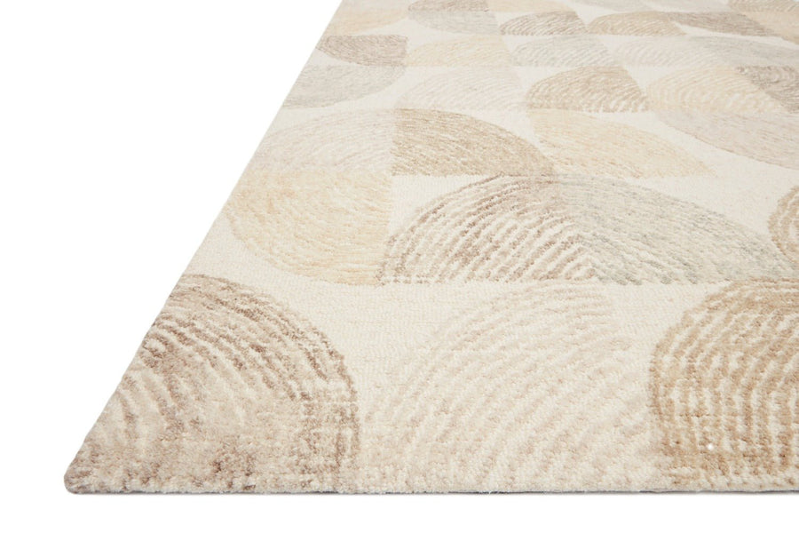 MILO HAND - TUFTED WOOL RUG: PEBBLE MULTI