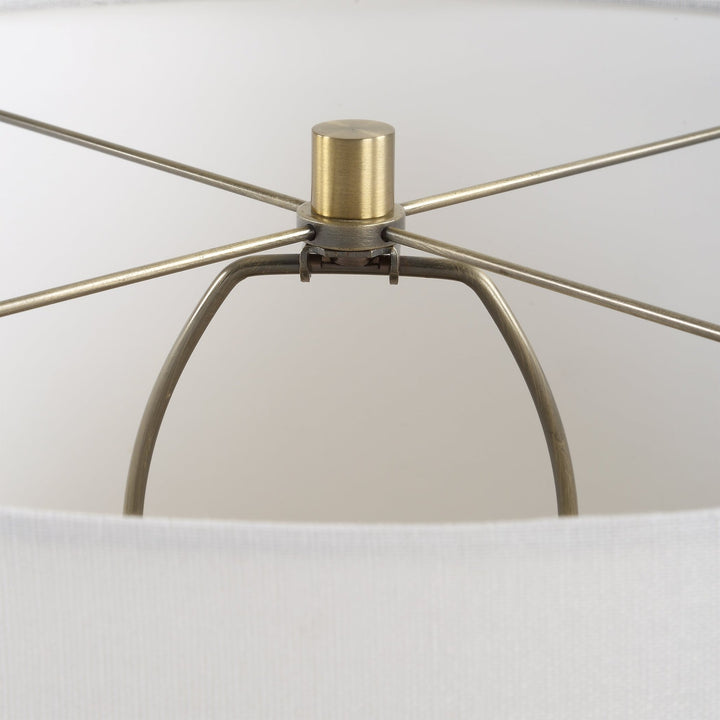 MIRAH OLIVE GLASS TABLE LAMP